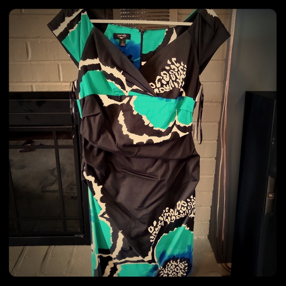 Short, colorful dress